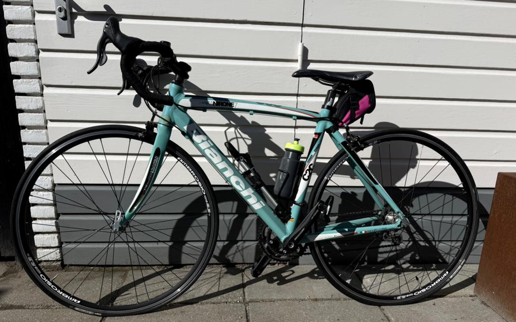 Bianchi alu hydro vianirone 7alu carbon racefiets veel extra, Ophalen, Zo goed als nieuw, Meer dan 20 versnellingen, Overige merken