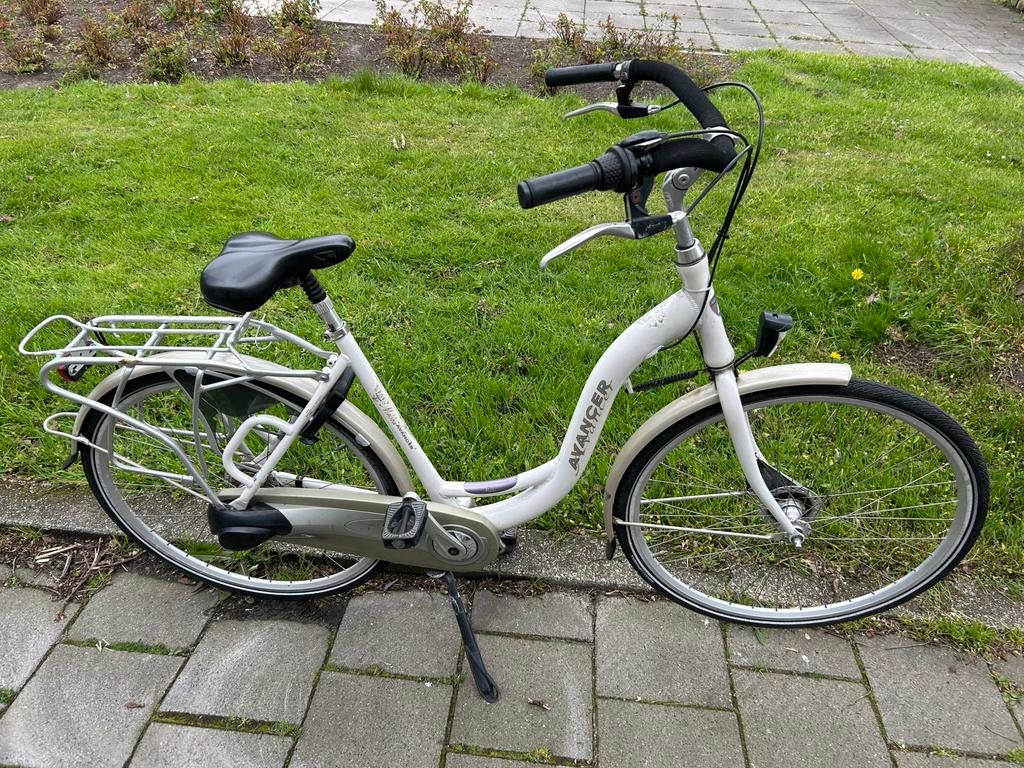 2 Mama fiets met of zonder kinderzitje, Fietsen en Brommers, Fietsen | Dames | Moederfietsen, 2 zitjes, Gebruikt, Dubbele standaard