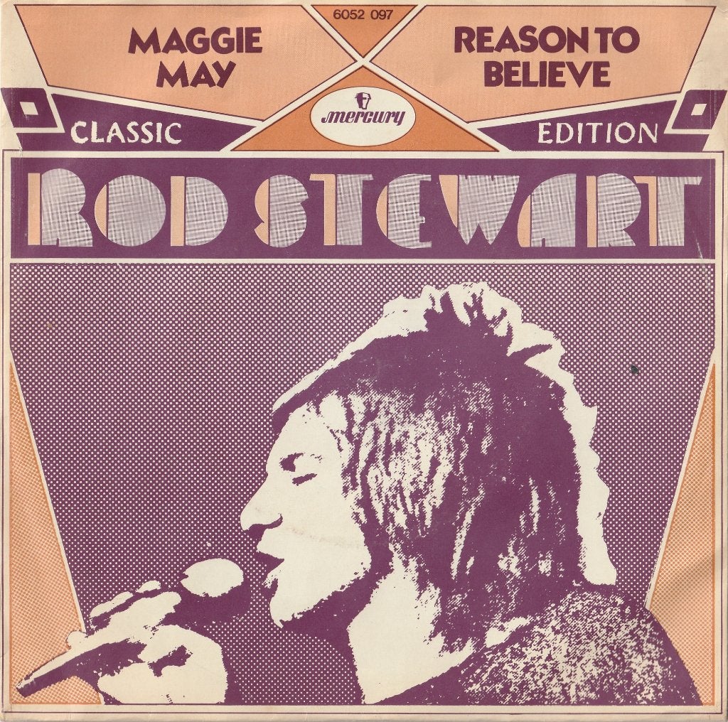 Single Rod Stewart - Maggie May, Ophalen of Verzenden, Gebruikt, Pop