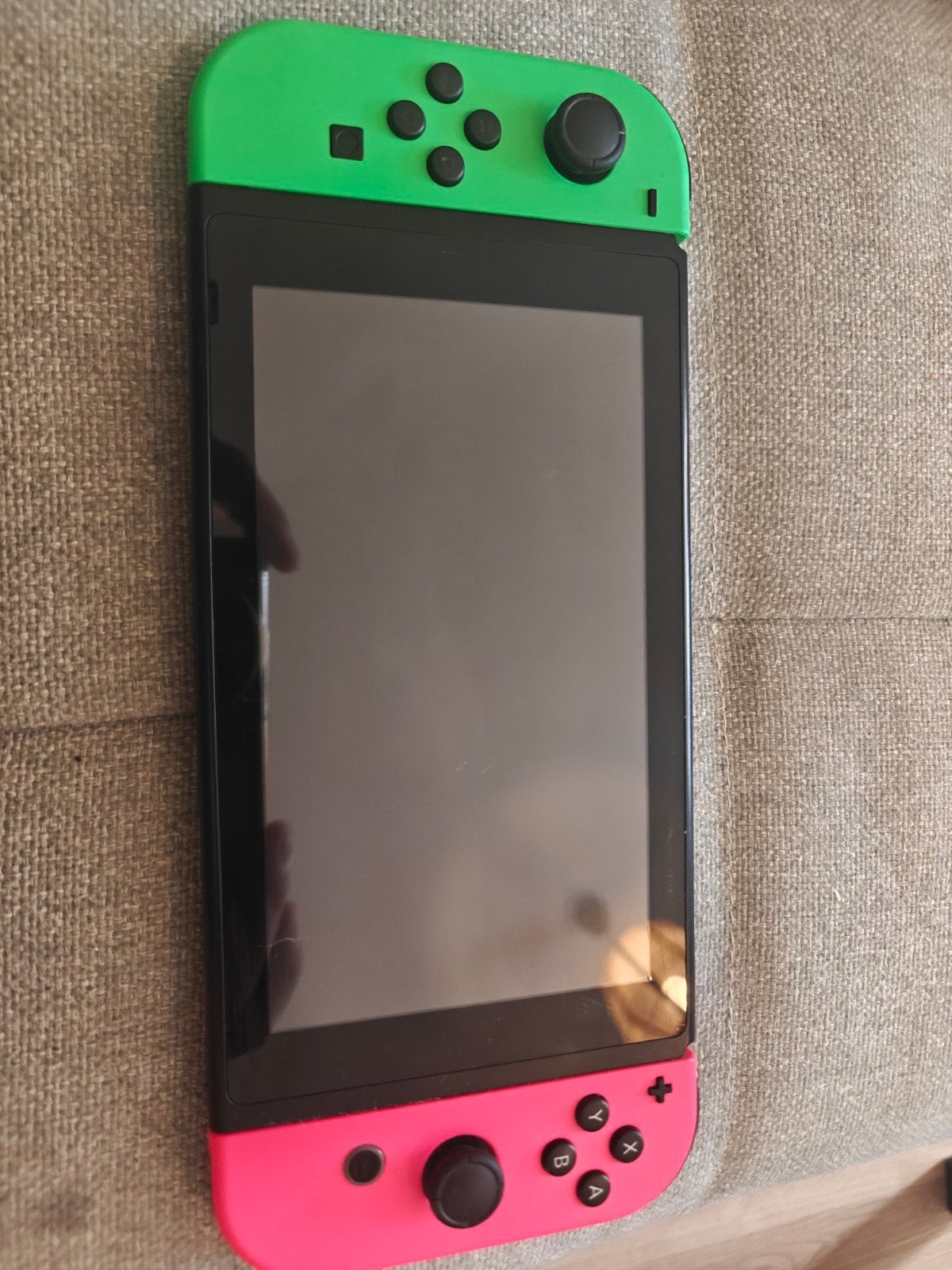 Nintendo Switch Gen 1 - Perfect werkend met klein krasje, Ophalen, Gebruikt, Met 2 controllers, Switch Original
