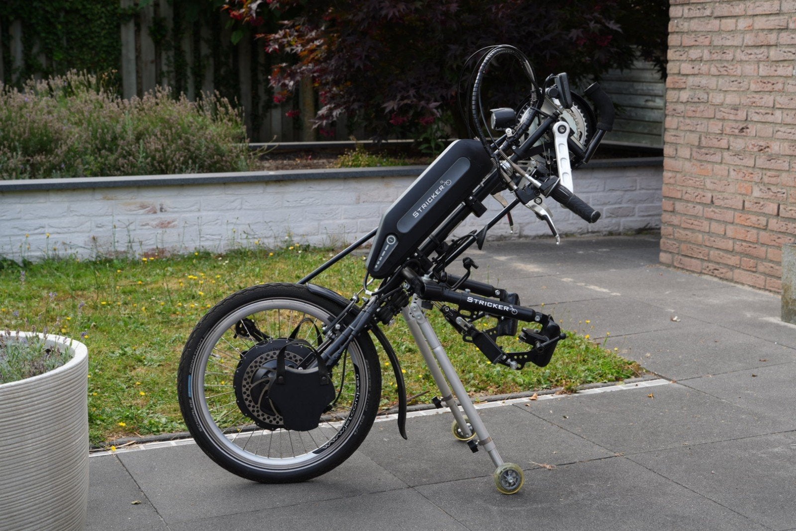 Stricker handbike met elektrische ondersteuning, Ophalen, Elektrische rolstoel