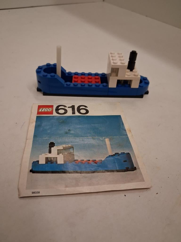 Lego 616 vrachtschip, Gebruikt, Lego, Ophalen of Verzenden, Compleet