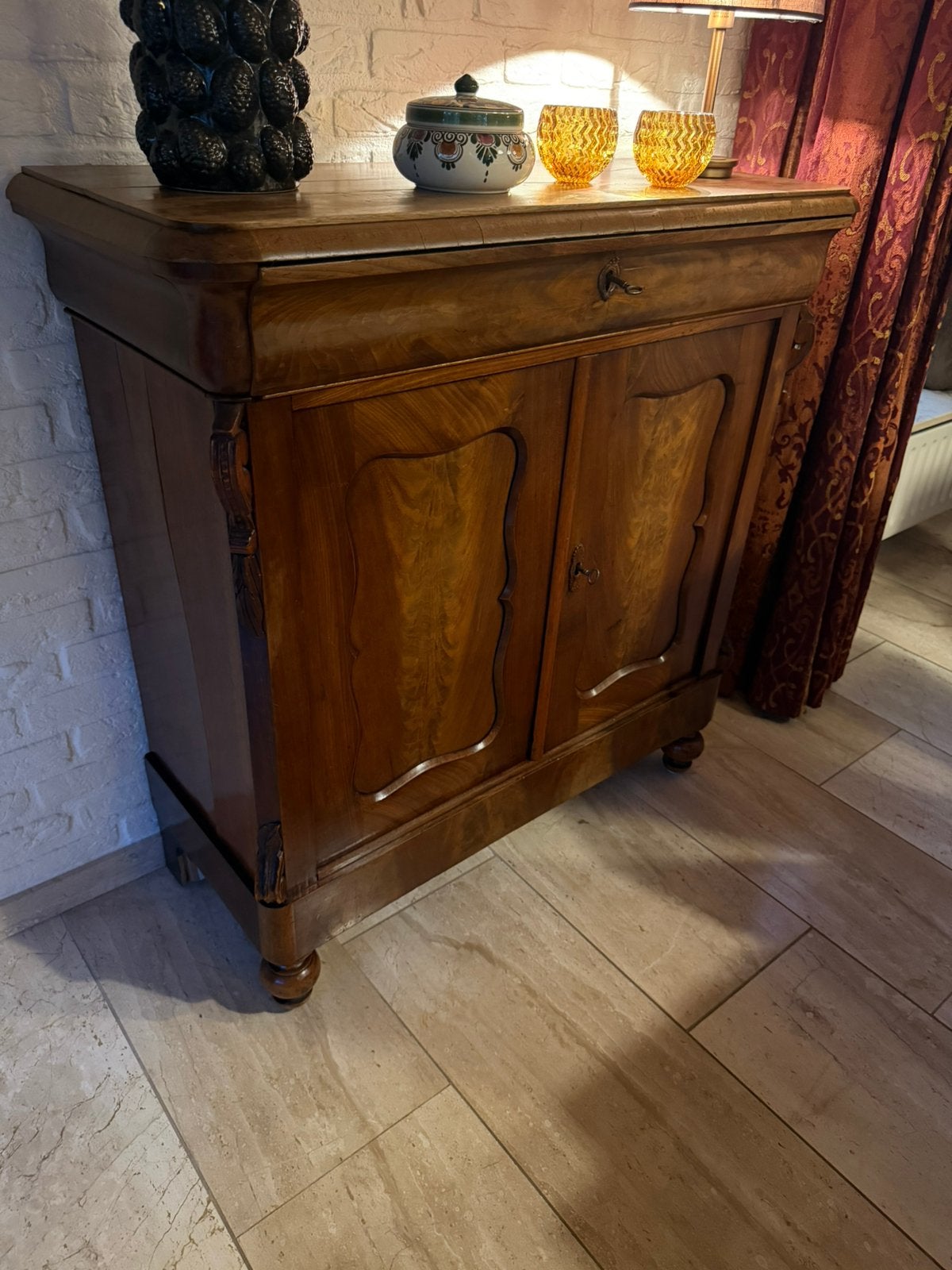 Antieke kast, Antiek en Kunst, Ophalen of Verzenden