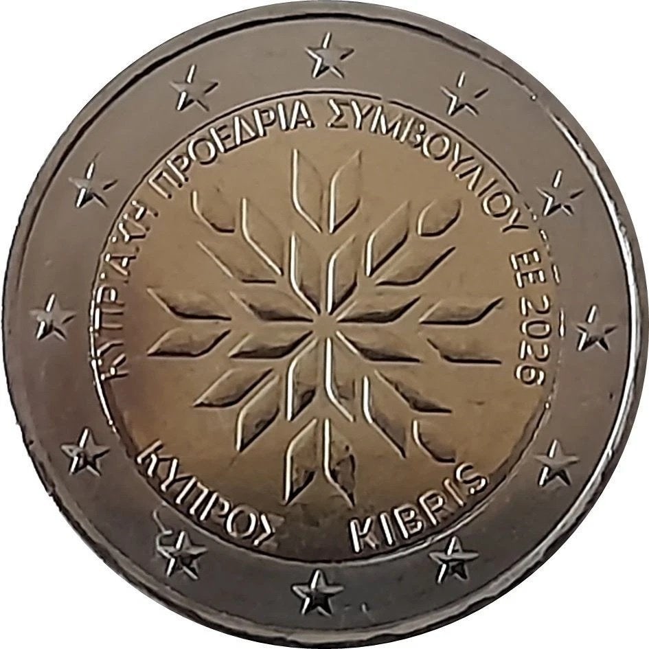 De speciale 2 Euro CYPRUS 2026 “Voorzitterschap van de EU”., Postzegels en Munten, Munten | Europa | Euromunten, Verzenden, Cyprus
