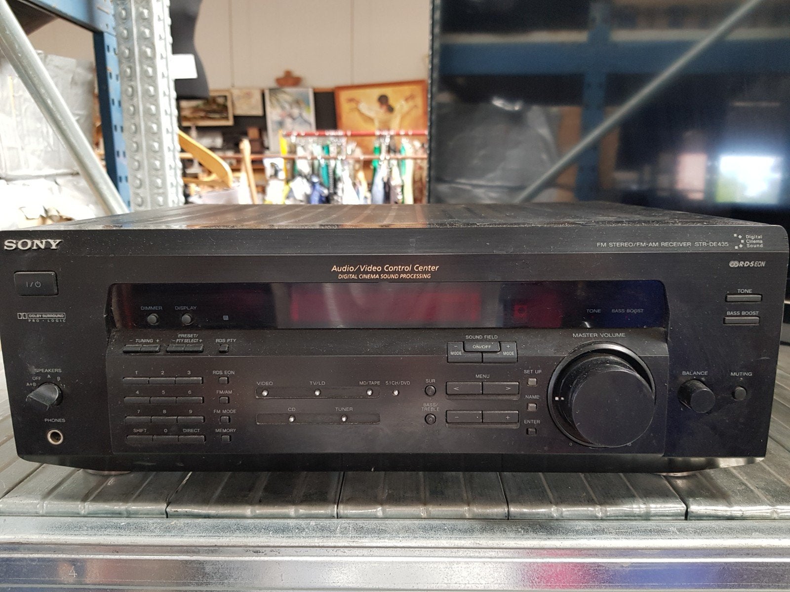Sony STR-DE435 Audio/Video Control Center Receiver, Gebruikt, 1-7-1 Konan, Minato-ku, Tokyo 108-0075, Japan, Ophalen of Verzenden