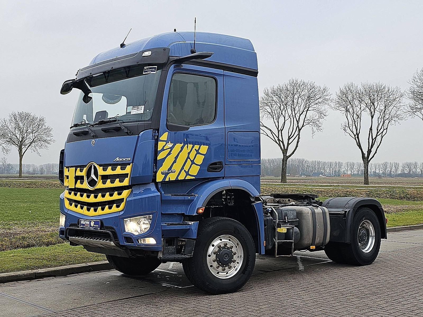MERCEDES-BENZ AROCS 1843 4x4 allrad pto mp5, Auto's, Euro 6, Overige kleuren, 428 pk, Mercedes-Benz