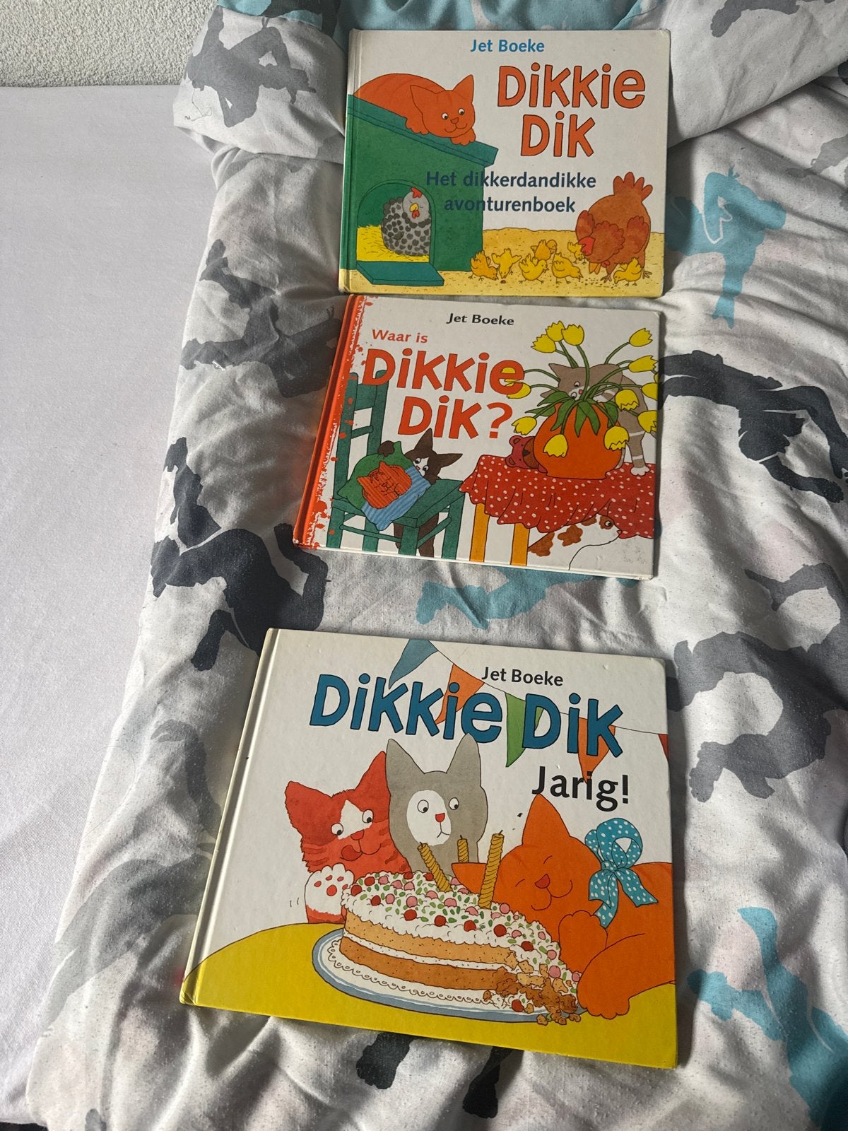 Dikkie Dik Boeken - Set van 3 (Zo goed als nieuw), Fictie algemeen, Jongen of Meisje, Ophalen of Verzenden, Zo goed als nieuw