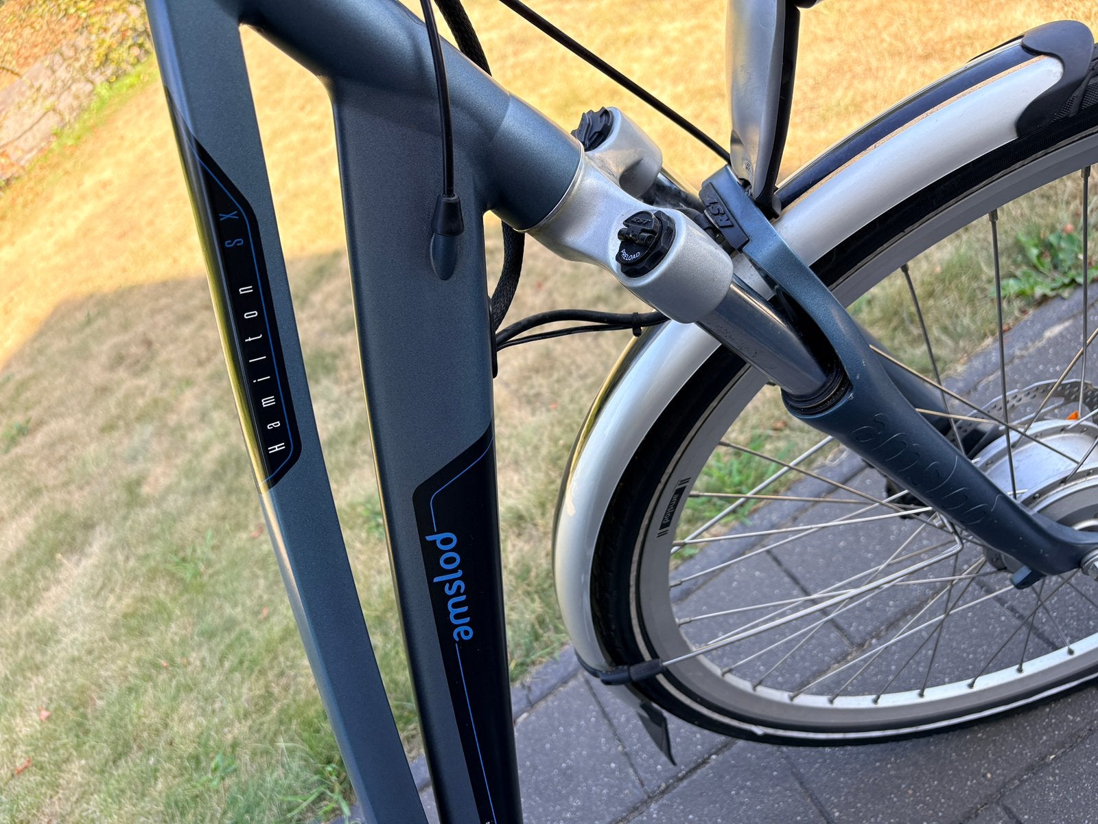 Fijne Amslod elektrische fiets weinig mee gefietst, Ophalen, Zo goed als nieuw