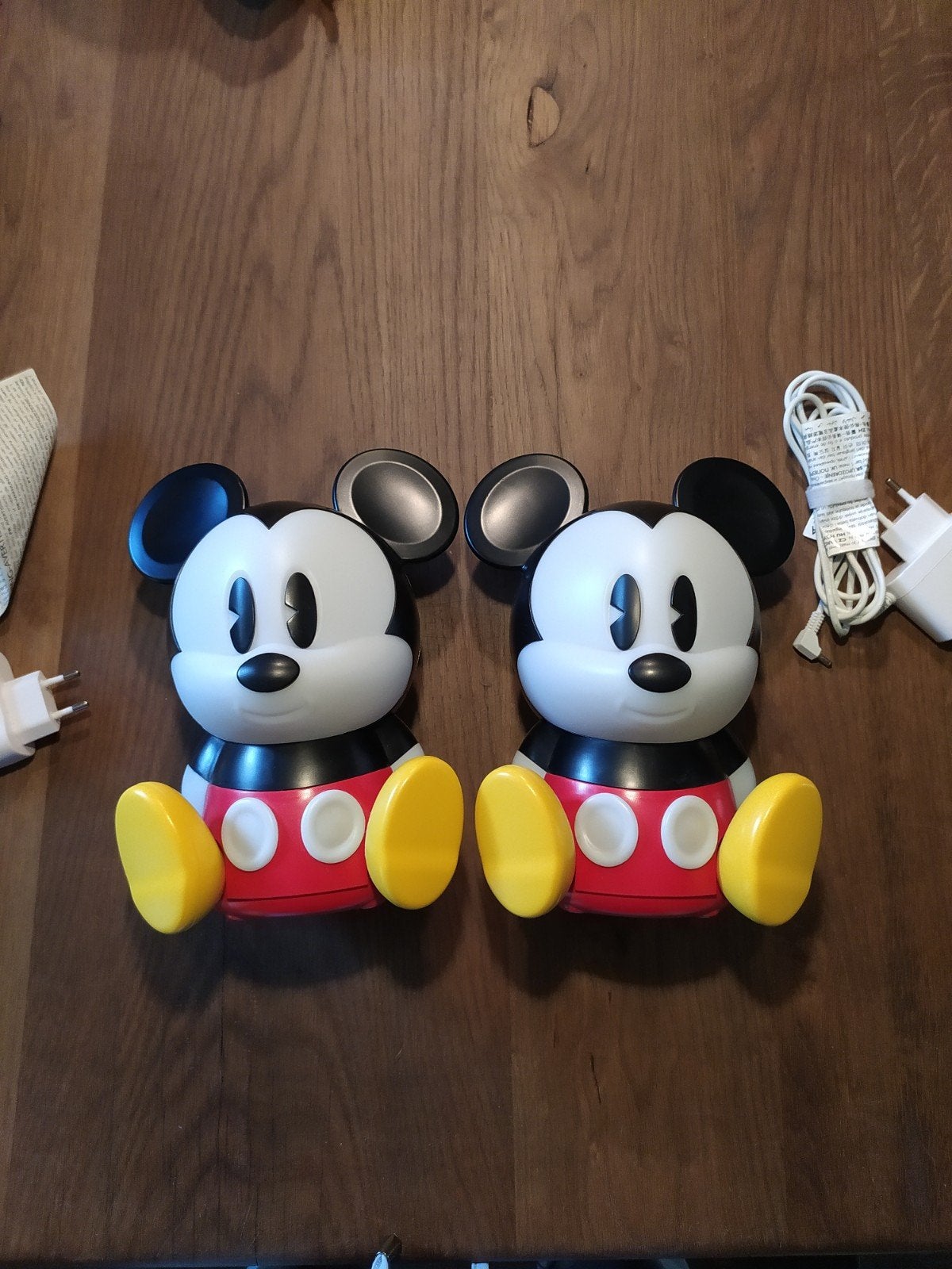 Philips Mickey Mouse slaaptrainer en lampje 2 stk, Ophalen of Verzenden, Zo goed als nieuw