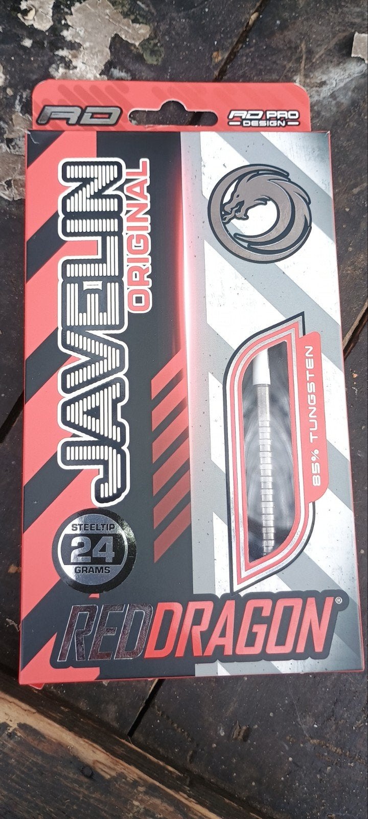 Red Dragon Javelin 24 gram dartset - Compleet, Ophalen of Verzenden, Nieuw, Pijlen