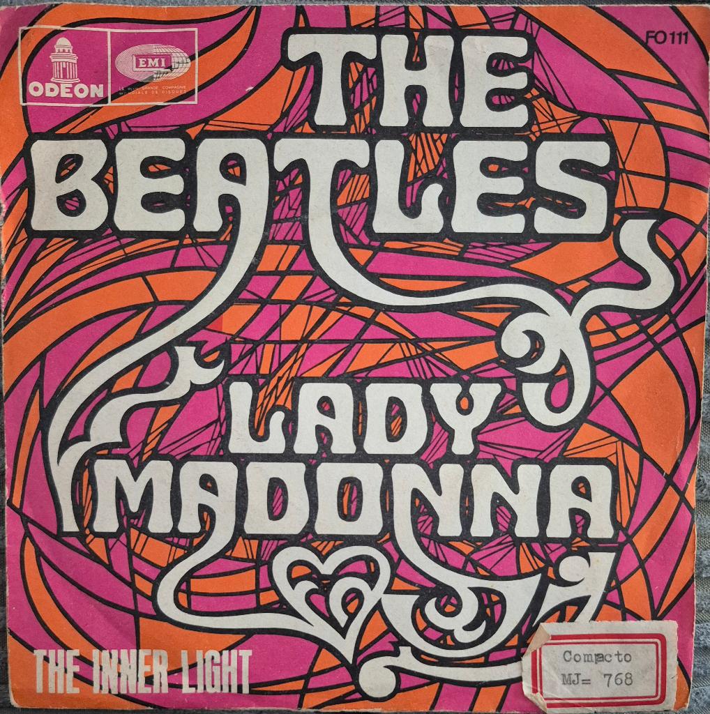 The Beatles. Lady Madonna., Cd's en Dvd's, Vinyl Singles, Gebruikt, 7 inch, Single, Ophalen of Verzenden