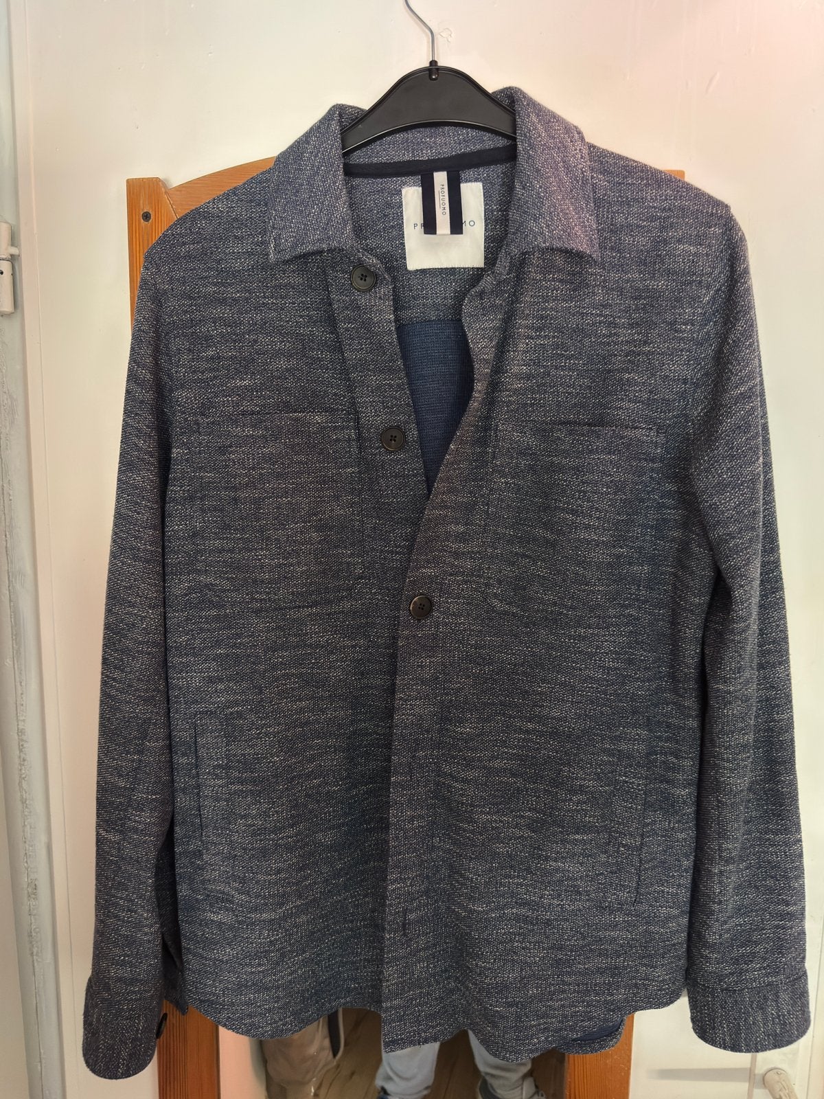 Blouse heren 4x, Ophalen, Gedragen, Maat 56/58 (XL), Blauw