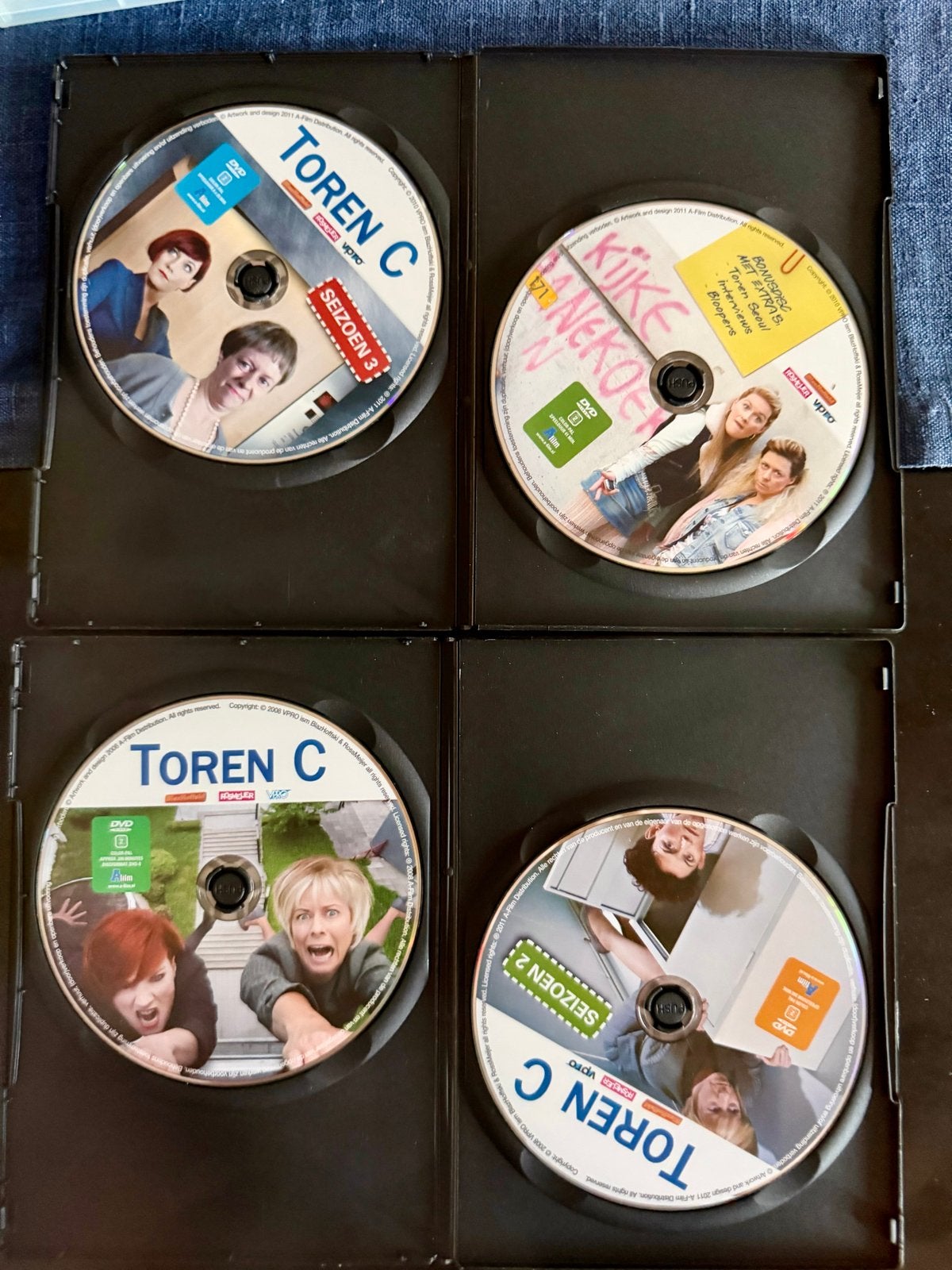 Toren C - Seizoen 1 t/m 3 DVD Box, Gebruikt, Komedie, Seizoen 2, Vanaf 12 jaar