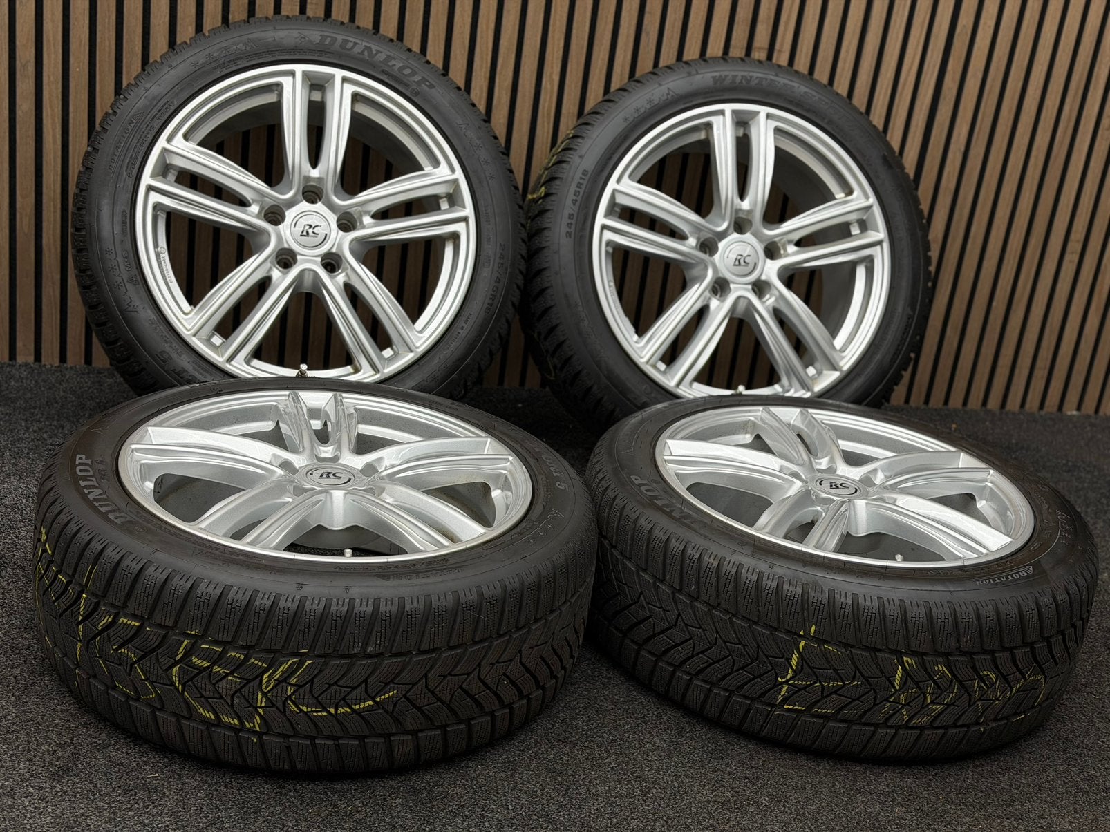 18 inch RC Design RC27 - Formentor Arteon 5x112 ET40 Dunlop, Ophalen, 18 inch, 245 mm, .