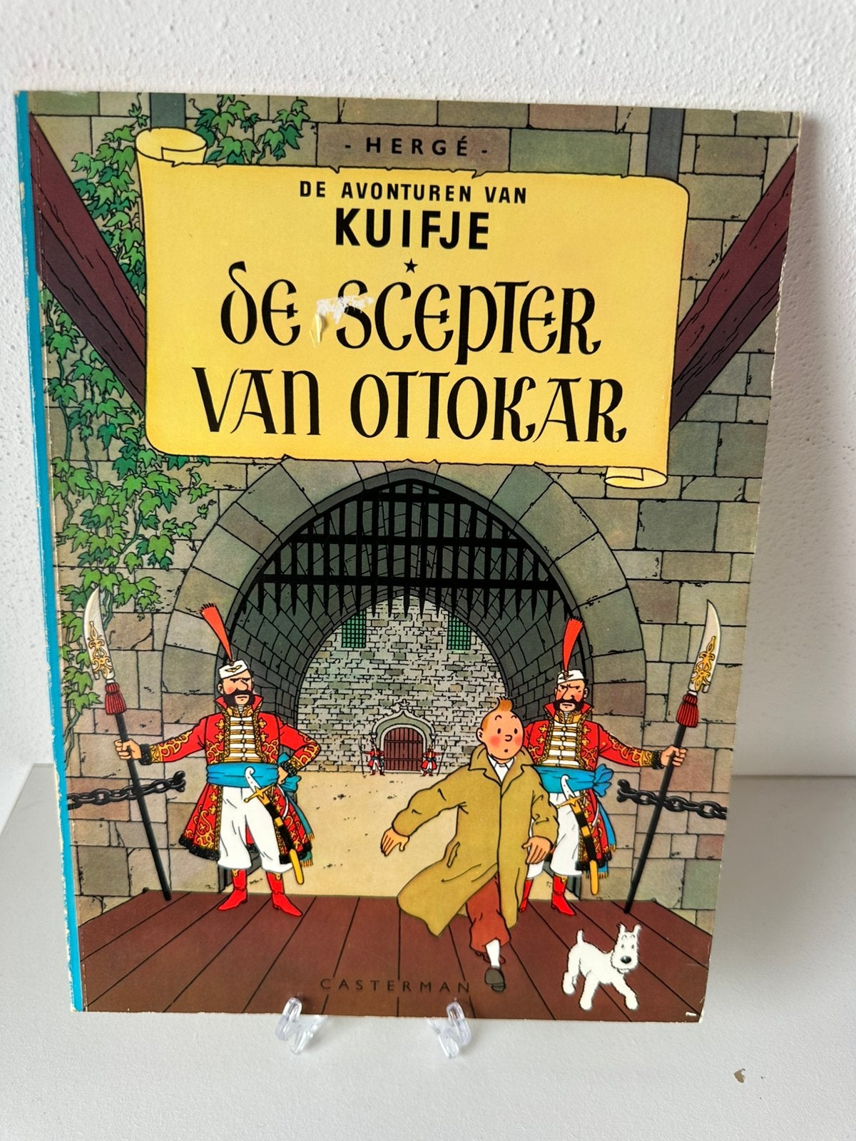 Kuifje De scepter van Ottokar  1966, Eén stripboek, Ophalen of Verzenden, Zo goed als nieuw