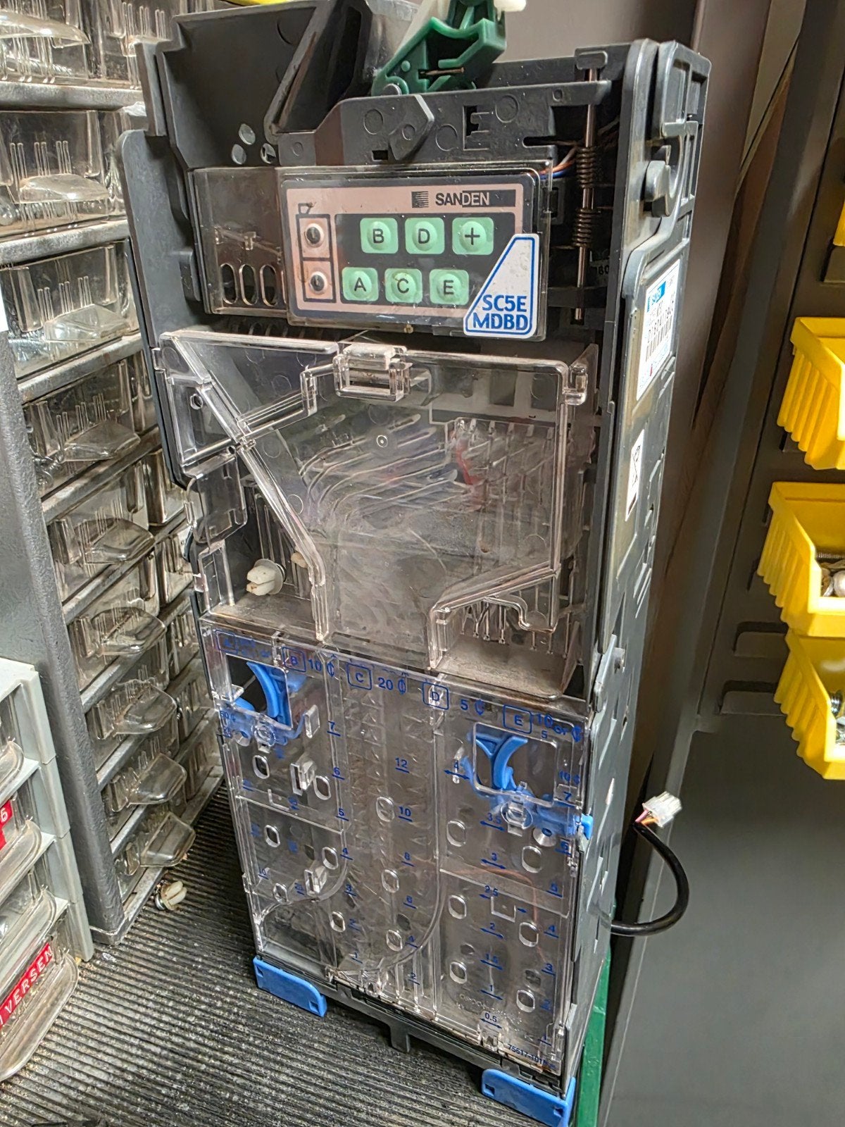 Snoepautomaat onderdelen - Diverse componenten, Ophalen of Verzenden, Gebruikt