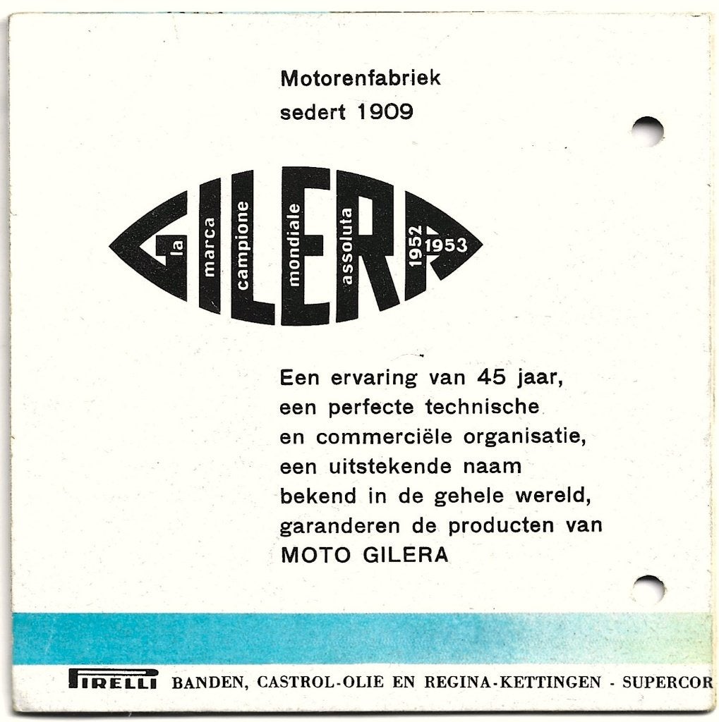 Gilera 150 cc Sport model folder (6129z) motor, Ophalen of Verzenden, Kawasaki
