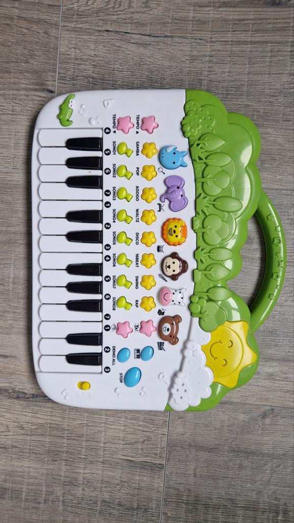 Baby speelgoed piano met geluid en licht, Ophalen of Verzenden, Zo goed als nieuw, Overige typen, Met geluid