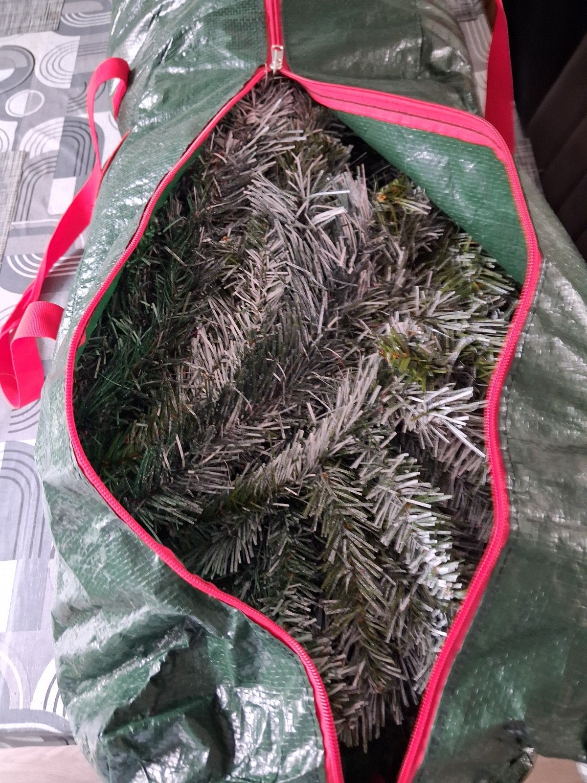 kunstkerstboom, Diversen, Ophalen, Gebruikt