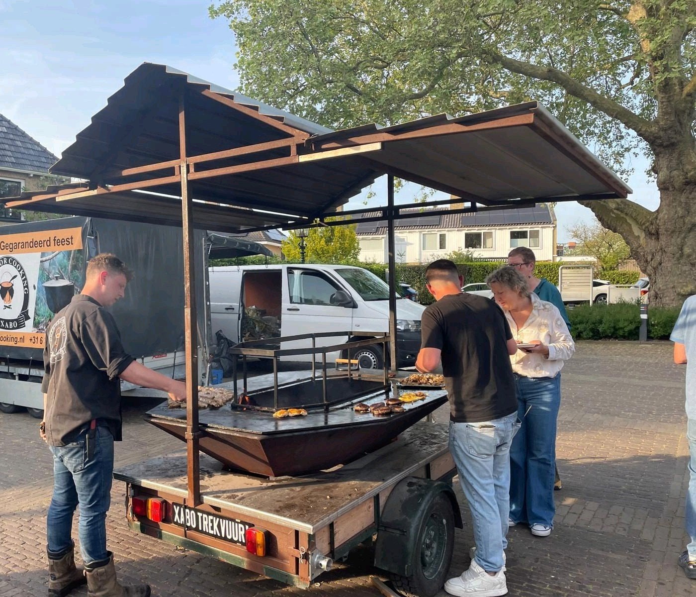 Barbecue (ofyr) aanhanger, Ophalen, Nieuw