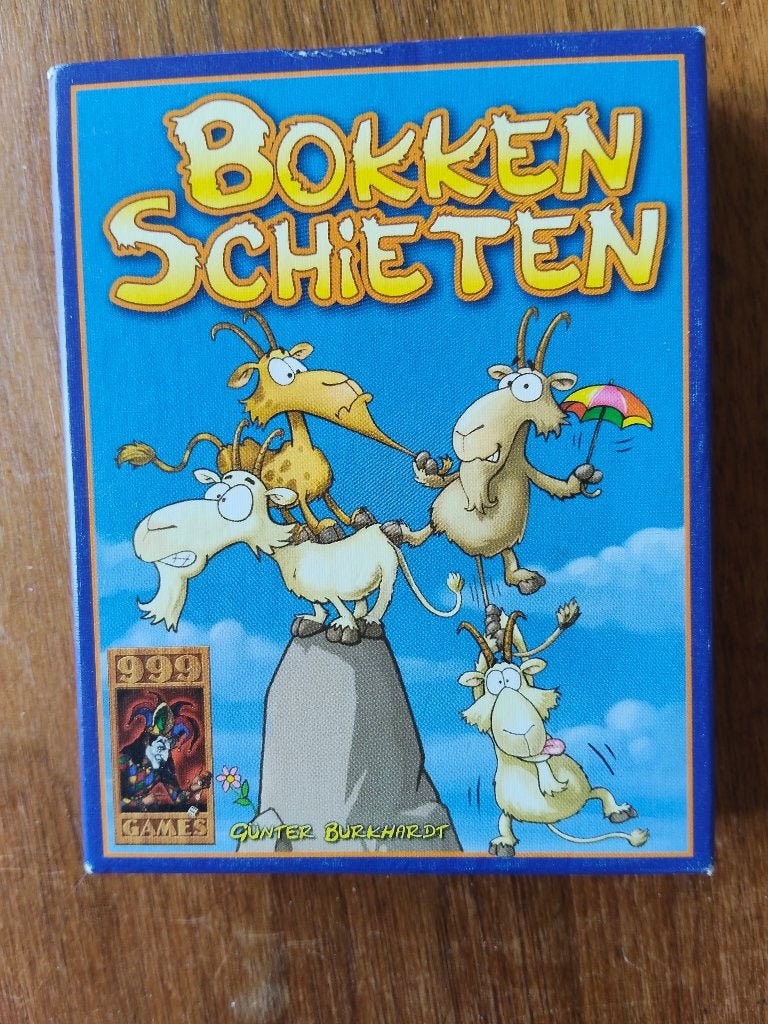 Bokken schieten kaartspel, Vijf spelers of meer, Ophalen of Verzenden, Zo goed als nieuw, 999 Games