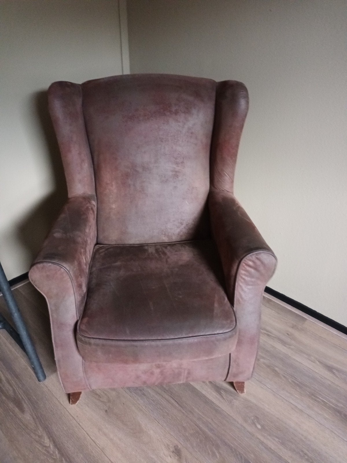 2 bruine stoelen, Ophalen of Verzenden, Gebruikt, Minder dan 75 cm