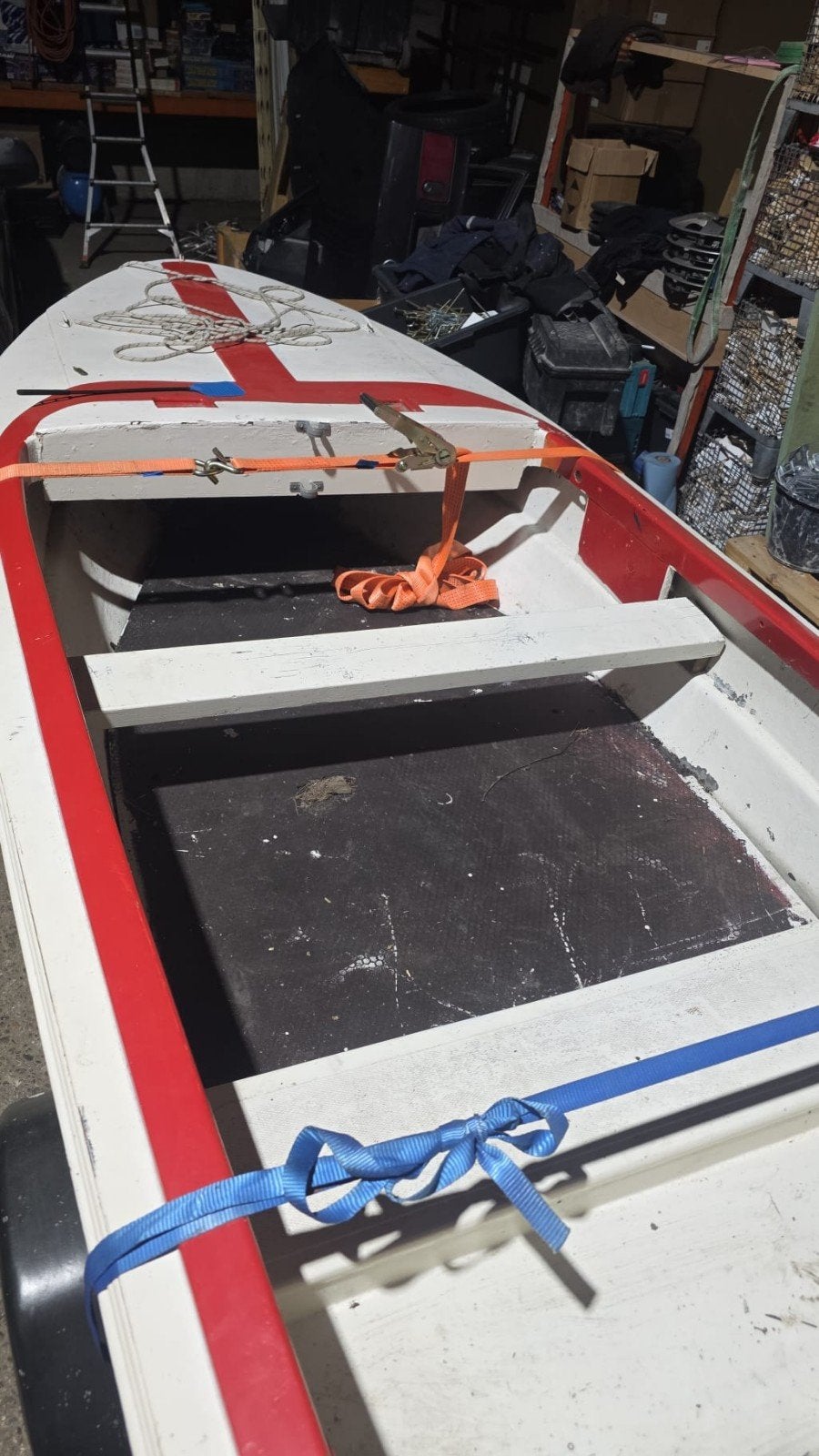 Complete set 4m boot, trailer en 5pk Yamaha buitenboordmotor, Watersport en Boten, Gebruikt, 4 m, Buitenboordmotor, Polyester