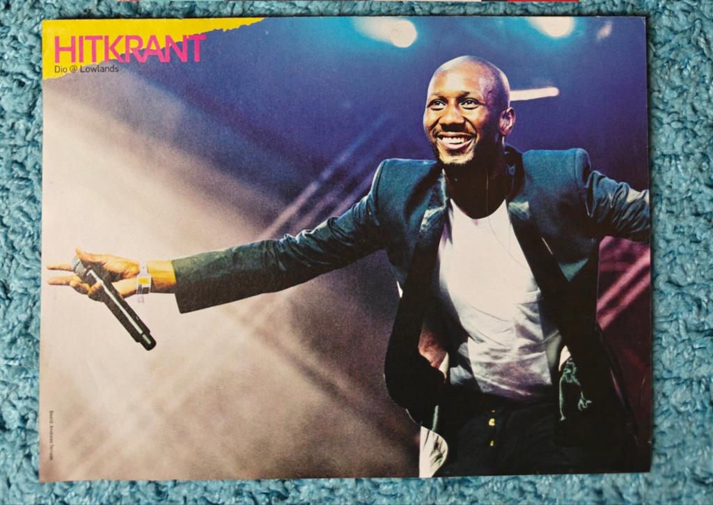 Dio poster hitkrant, A4 of kleiner, Rechthoekig Liggend, Nieuw, Ophalen of Verzenden