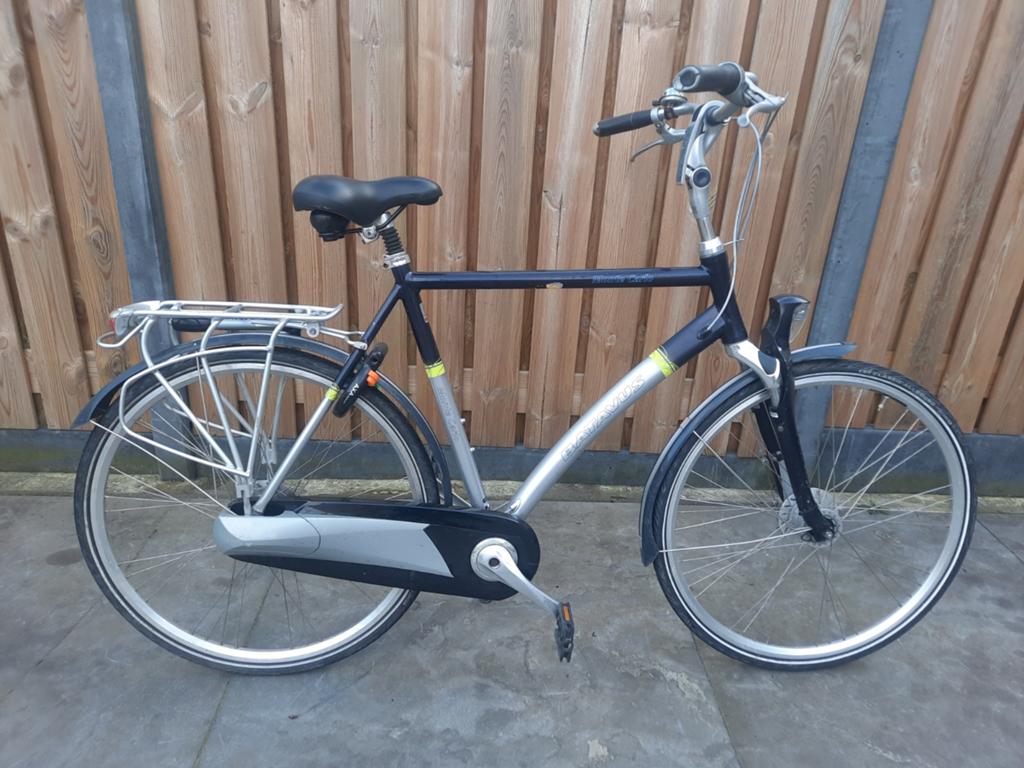 Batavus Monte Carlo herenfiets 28 inch 61 cm frame 8 versnel, Fietsen en Brommers, Fietsen | Heren | Herenfietsen, Ophalen, Versnellingen