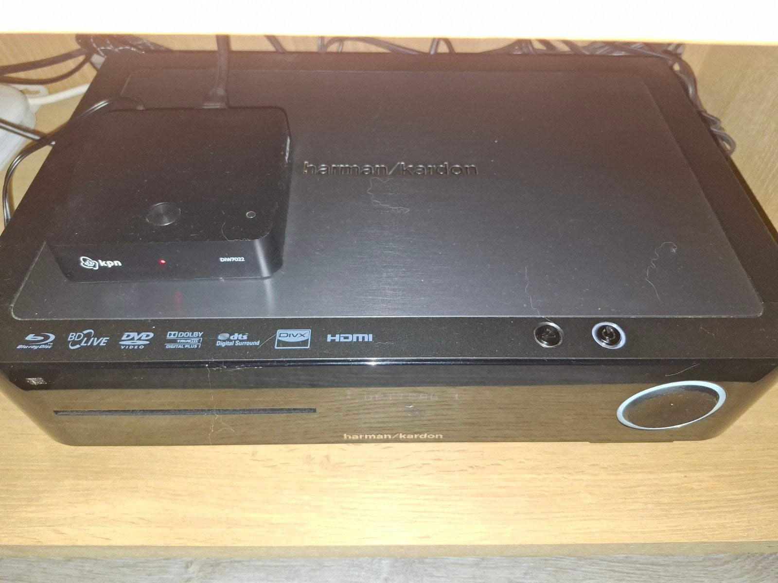 Harman/Kardon BDS 270 home cinema set blue ray 2.1-systeem, Gebruikt, 2.1-systeem, Blu-ray-speler, 70 watt of meer