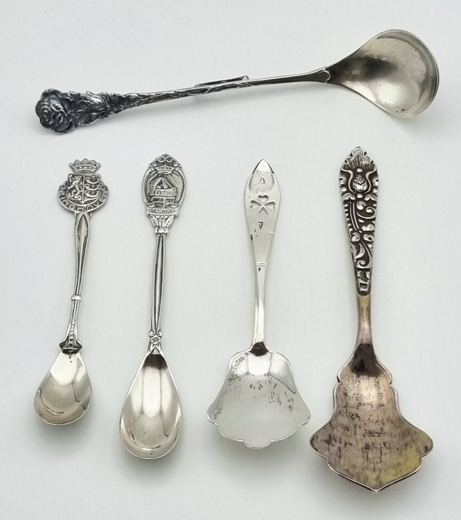 1393. Zilveren lepels, eerste helft 20e eeuw, Antiek en Kunst, Ophalen, Zilver
