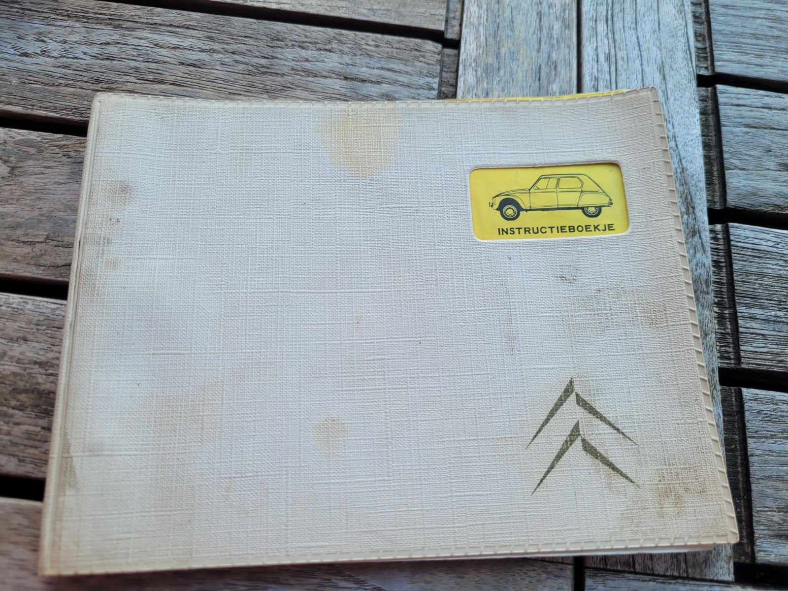 Instructieboekje Citroën Dyane 1969, Ophalen of Verzenden