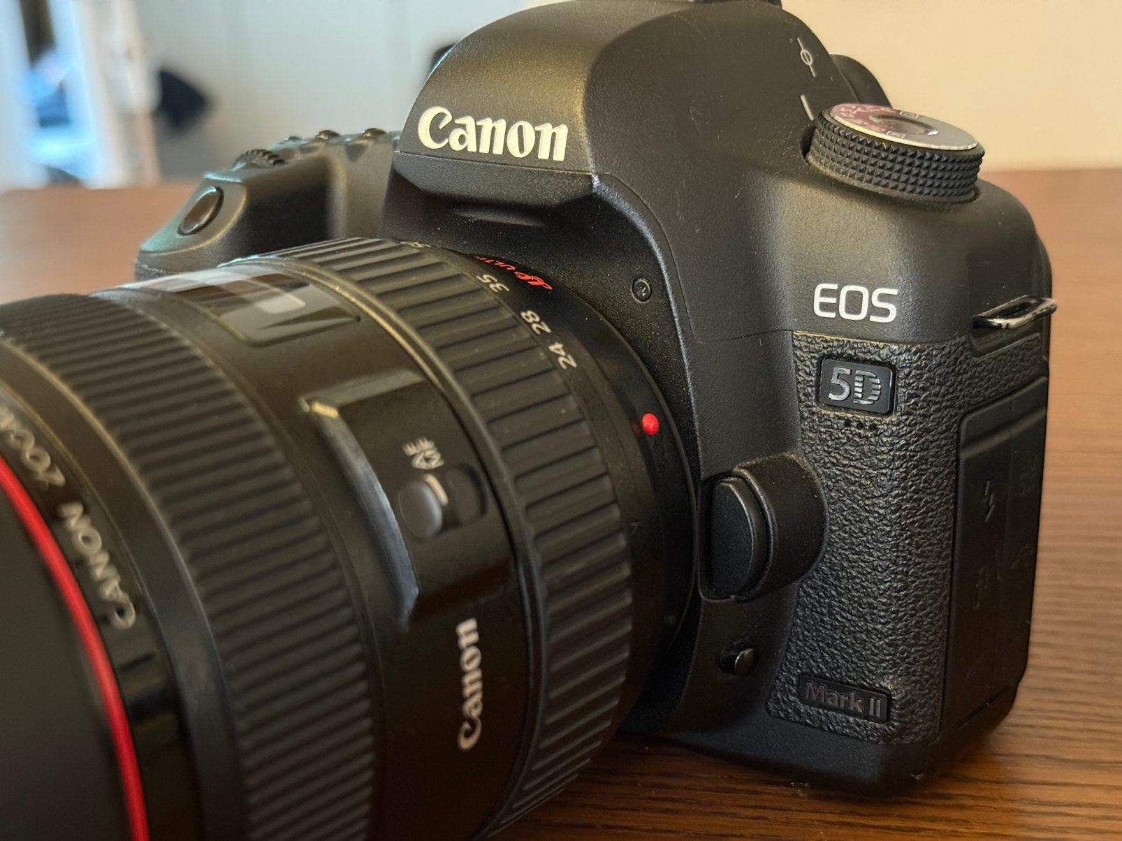 Canon EOS 5D Mark ii - inclusief batterygrip BG-E6, Audio, Tv en Foto, Fotocamera's Digitaal, Ophalen, Geheugenkaart, Spiegelreflex