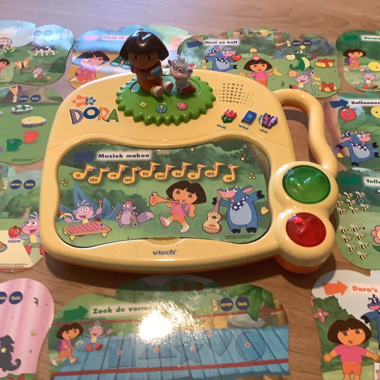 VTech Dora,s Computer, Kinderen en Baby's, Speelgoed | Vtech, Ophalen of Verzenden, Zo goed als nieuw