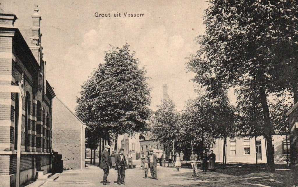 Ansichtkaart Vessem, Ophalen of Verzenden, Noord-Brabant