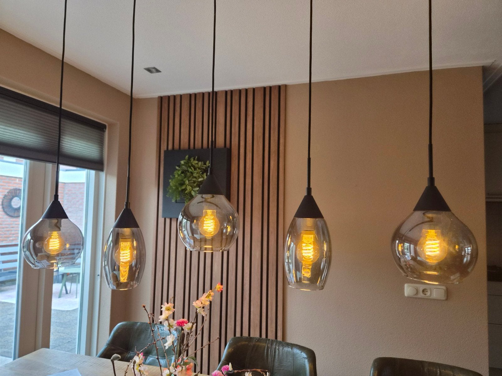 Pronto Wonen LUNGO Hanglampen (5 stuks), Ophalen, Modern, Industrieel, E27 (groot), Zo goed als nieuw