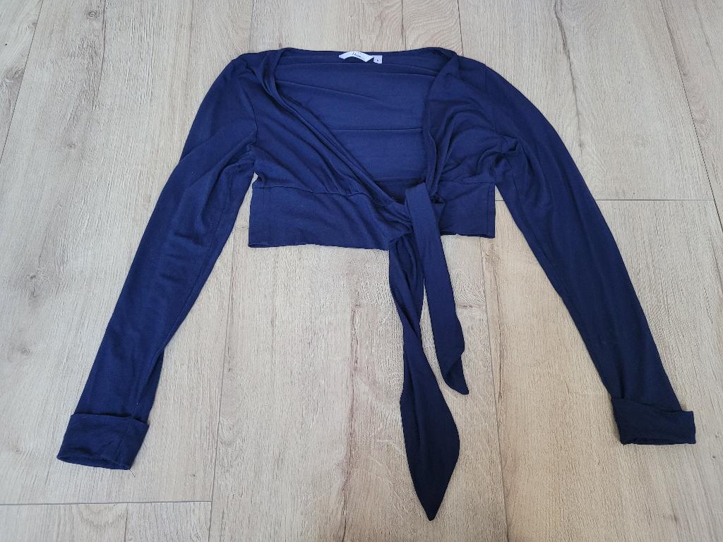 MISS ETAM donkerblauwe bolero maat M ~ JB0095, Ophalen of Verzenden, Gedragen, Maat 38/40 (M), Blauw