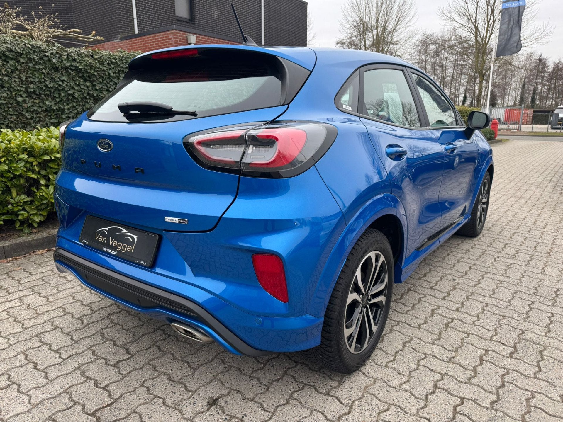Ford Puma 1.0 EcoBoost Hybrid ST-Line virtual cockpit, stoel, Auto's, Voorwielaandrijving, Stof, Blauw, Bedrijf