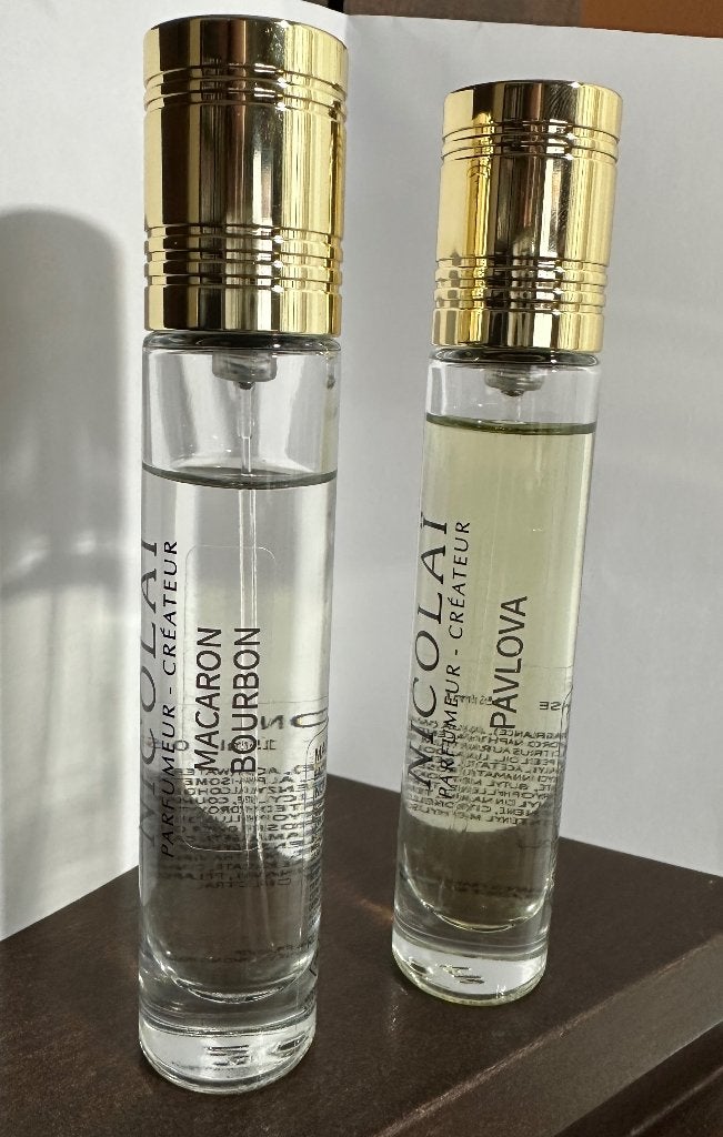 Parfum Nicolai: Macaron Bourbon & Pavlova decant, Verzenden, Nieuw