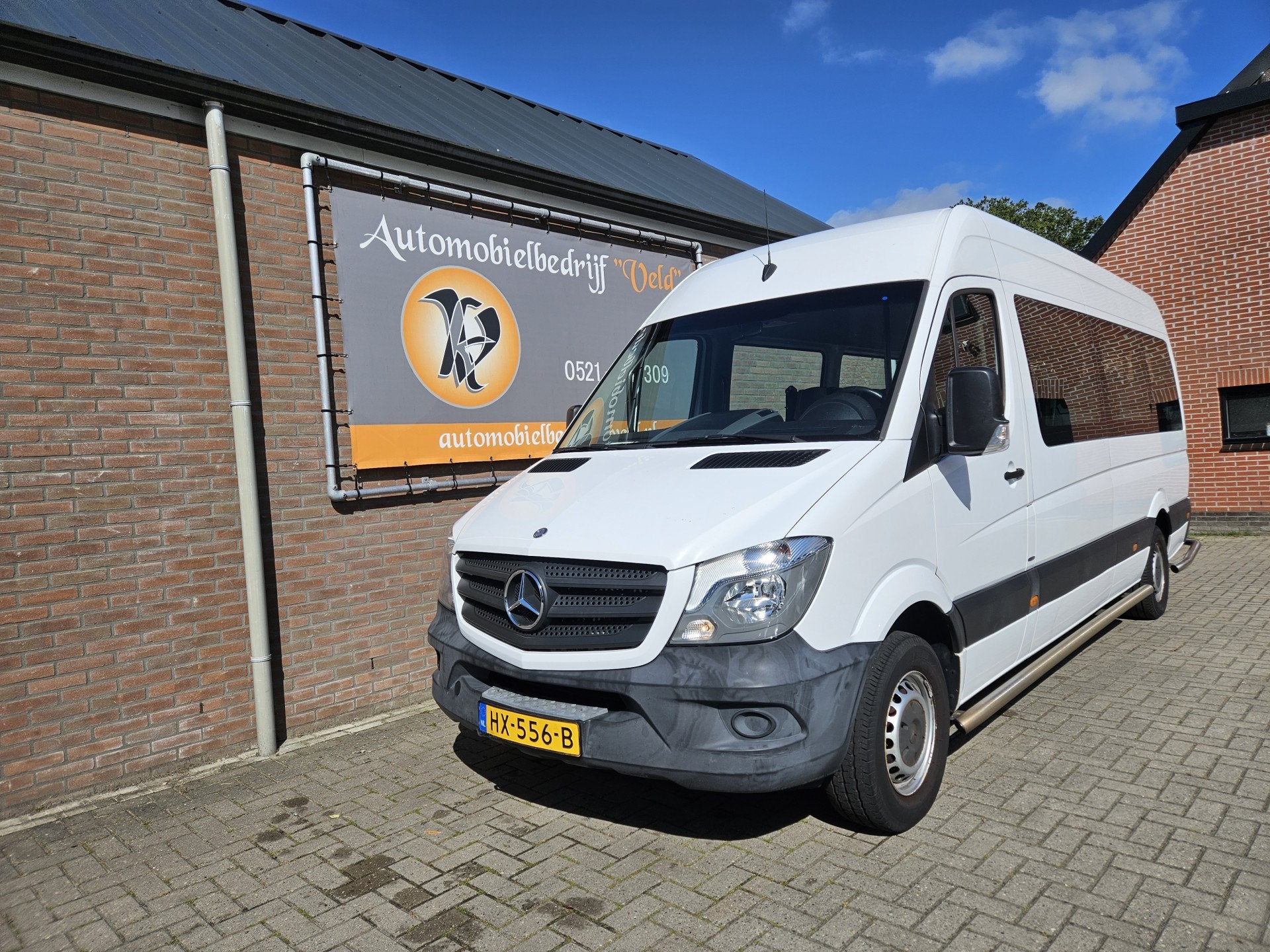Mercedes-Benz Sprinter 313 2.2 BlueTEC 432 HD (bj 2016), Auto's, Automaat, Gebruikt, 2000 kg, 7 stoelen