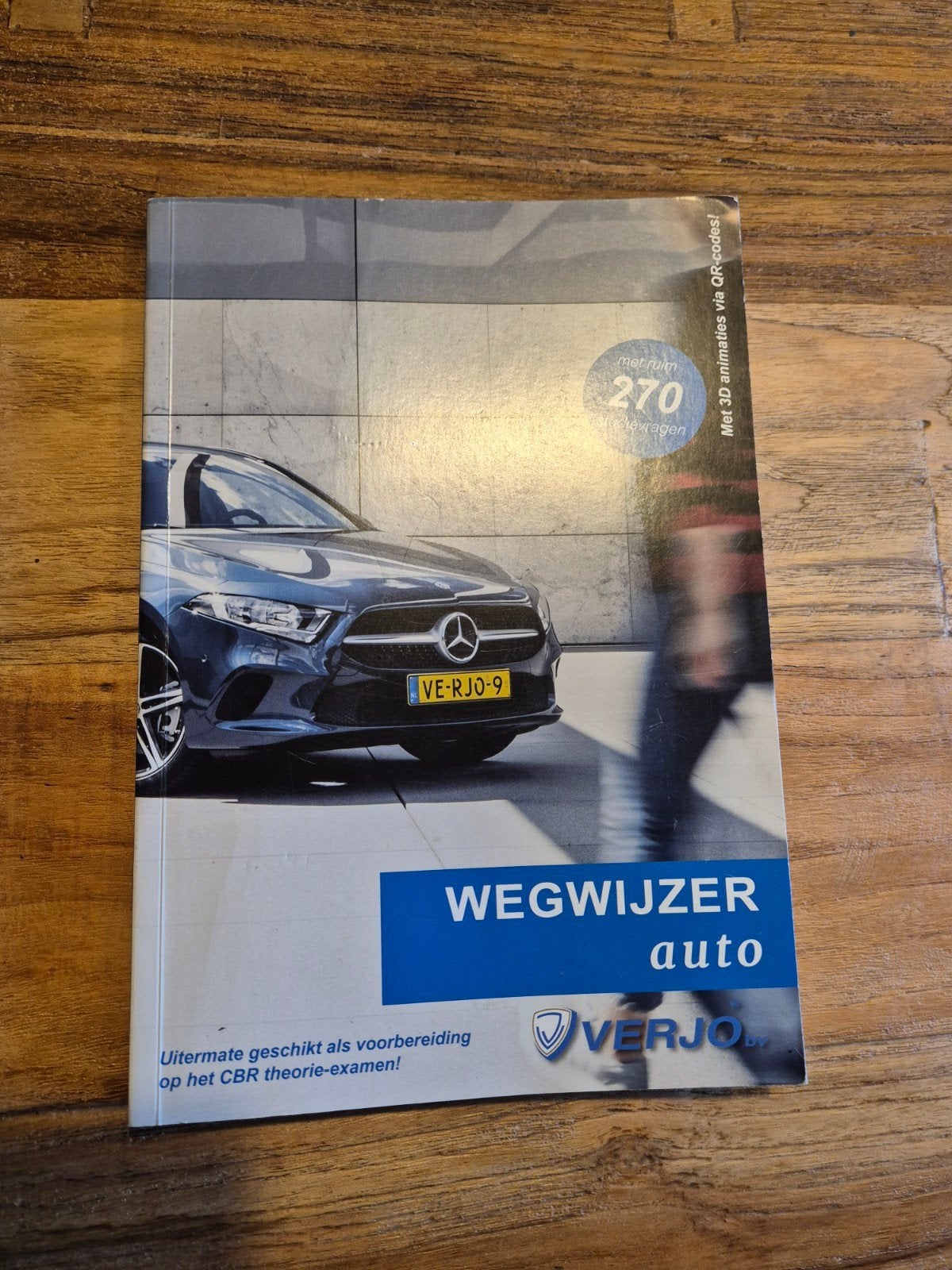 Verjo Wegwijzer Auto Theorieboek - Rijbewijs B, Boeken, Ophalen of Verzenden, Zo goed als nieuw, Algemeen, Verjo