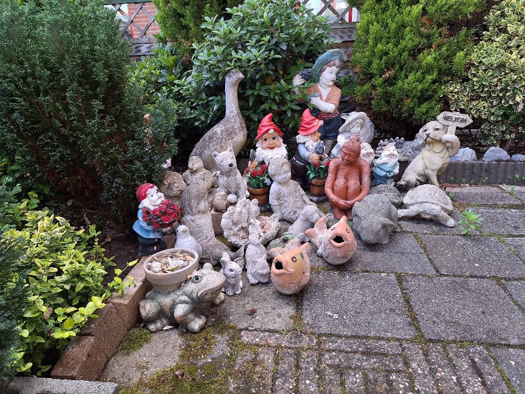 tuinbeelden, Ophalen, Gebruikt, Overige materialen, Overige typen
