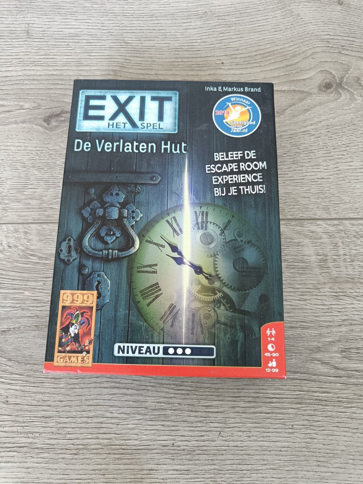 EXIT escape room het spel - De Verlaten Hut, Ophalen, Zo goed als nieuw