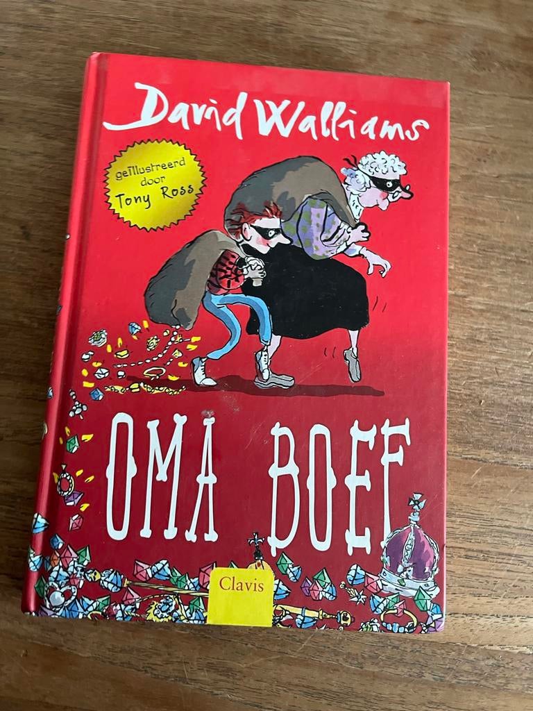 Oma Boef - David Walliams (Kinderboek), Boeken, Kinderboeken | Jeugd | onder 10 jaar, Ophalen, Gelezen, Fictie algemeen