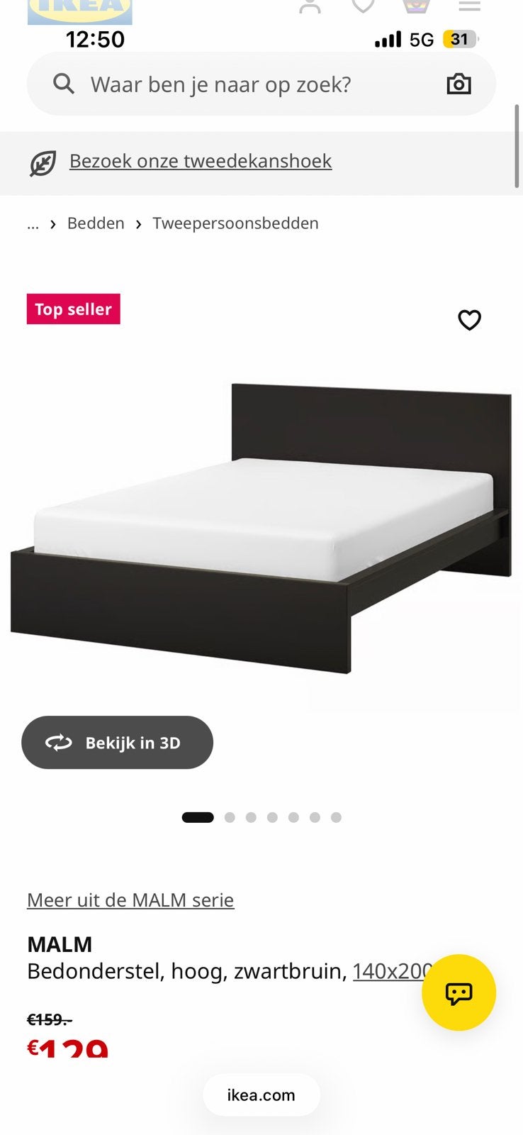 Foto 3 van Ikea bed