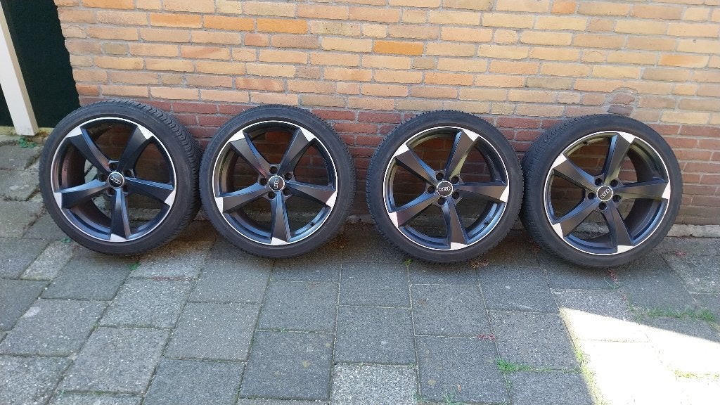 Audi Rotor velgen 19”, Gebruikt, Banden en Velgen, 235 mm, Personenwagen