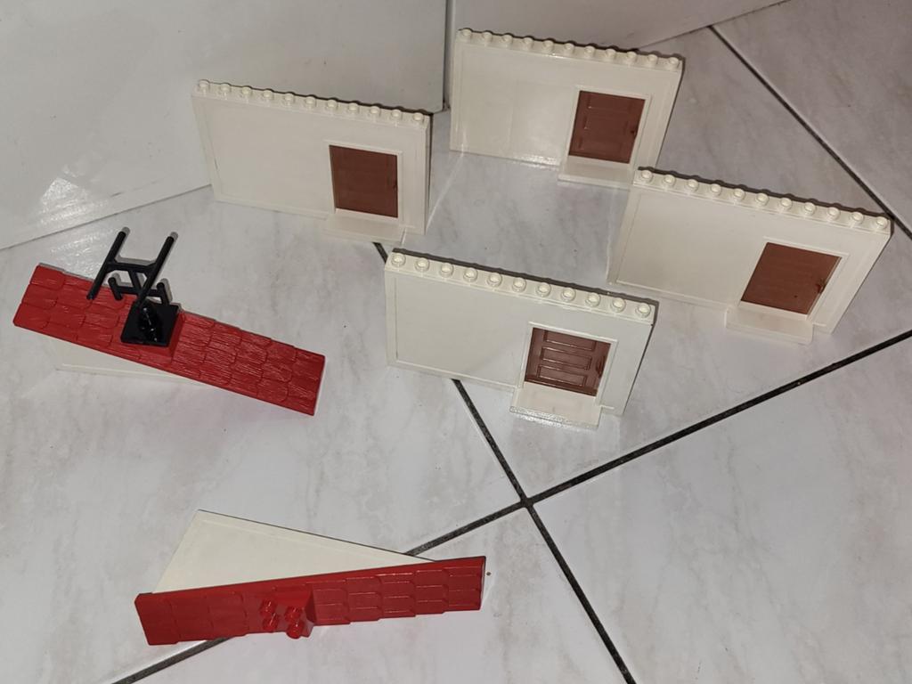Duplo grote muurdelen voor bij een huis, Kinderen en Baby's, Speelgoed | Duplo en Lego, Gebruikt, Ophalen of Verzenden, Duplo