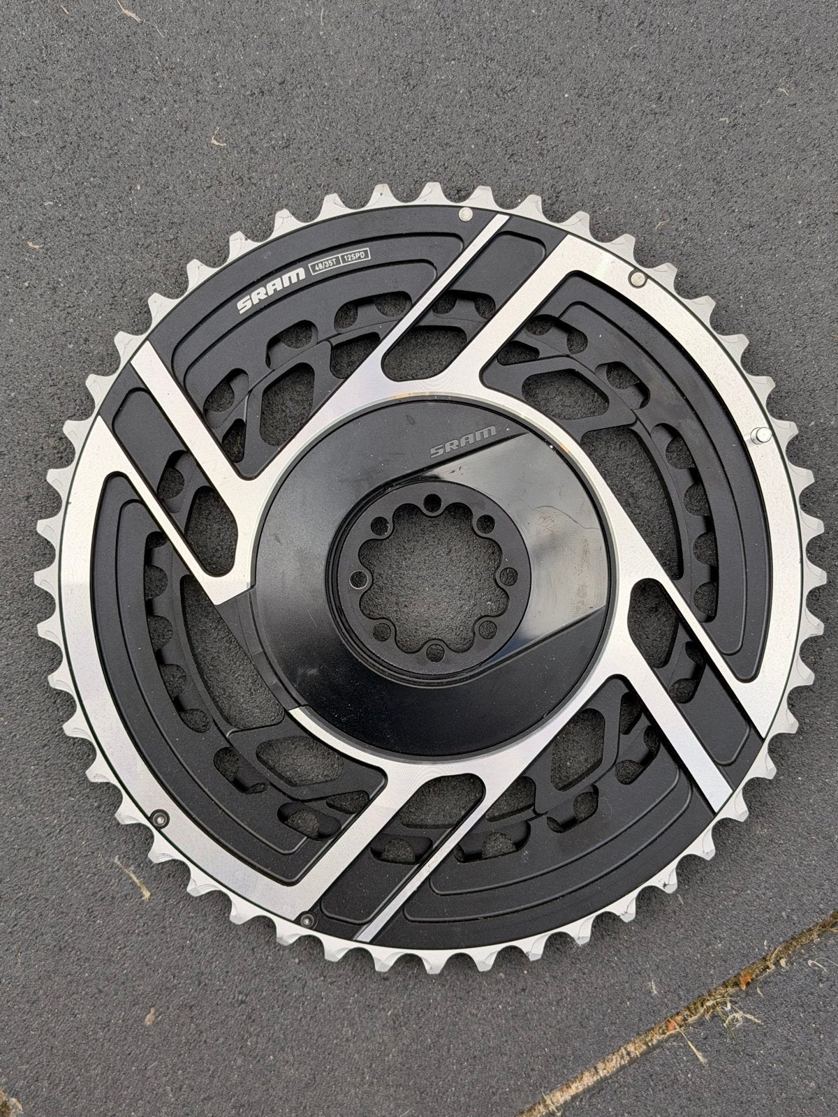 Nieuw SRAM 48/35T 12SPD Kettingblad voor Racefiets, Fietsen en Brommers, Ophalen of Verzenden, Zo goed als nieuw, Derailleur of Ketting