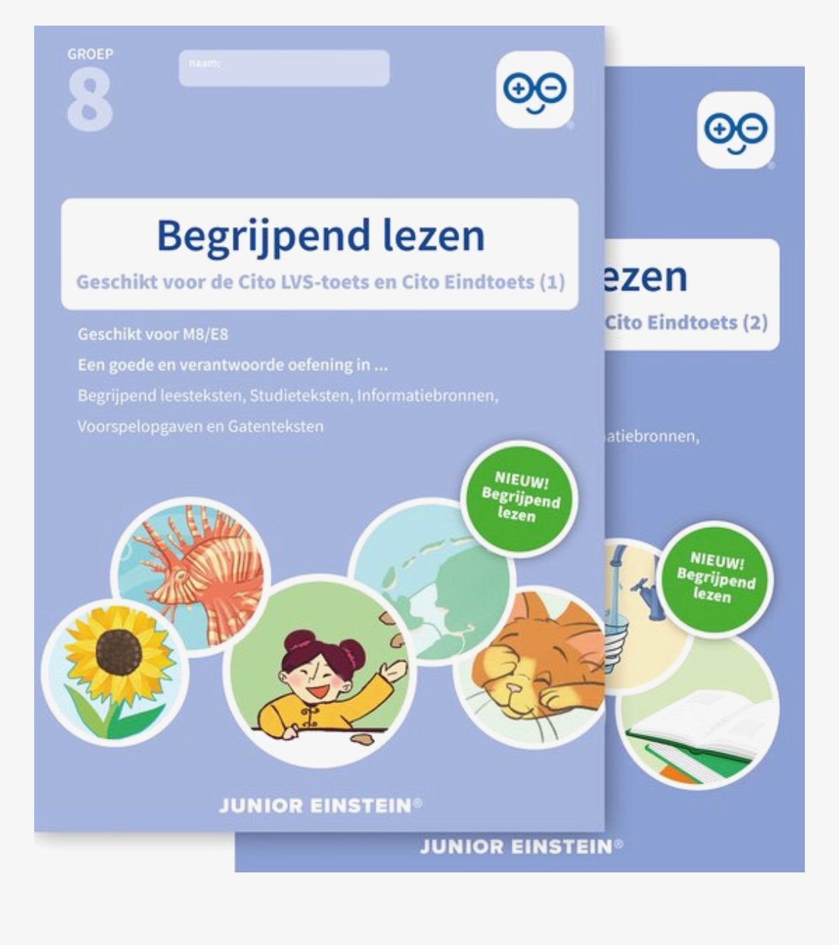 Junior Einstein groep 8 begrijpend lezen: deel 1 en deel 2, Boeken, Ophalen, Nieuw, Overige niveaus, Nederlands