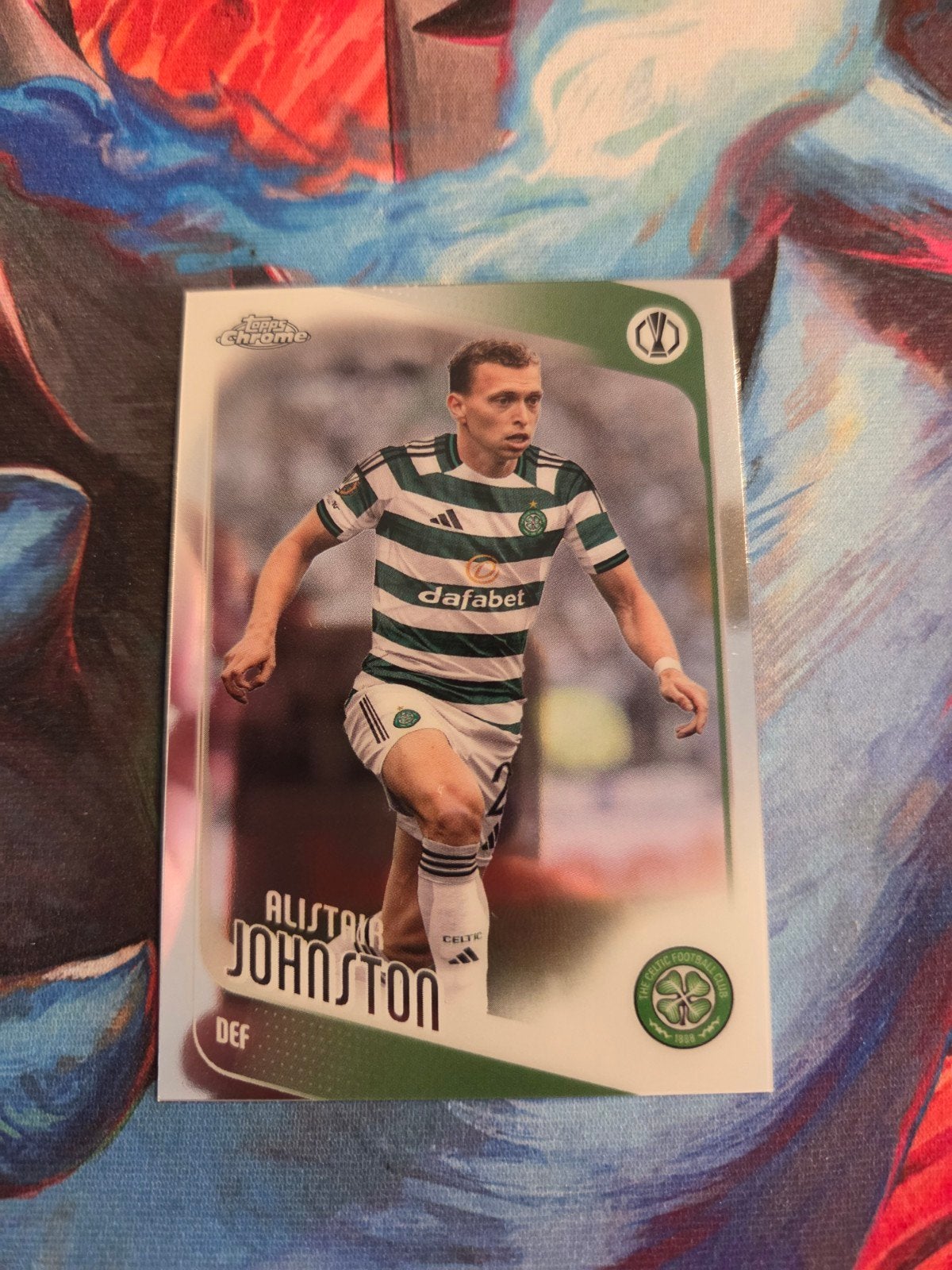 Alistair Johnston Topps Chrome Champions League Kaart, Ophalen of Verzenden